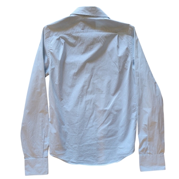 Abercrombie & Fitch Men's Blue Striped Shirt - Picture 4 of 7